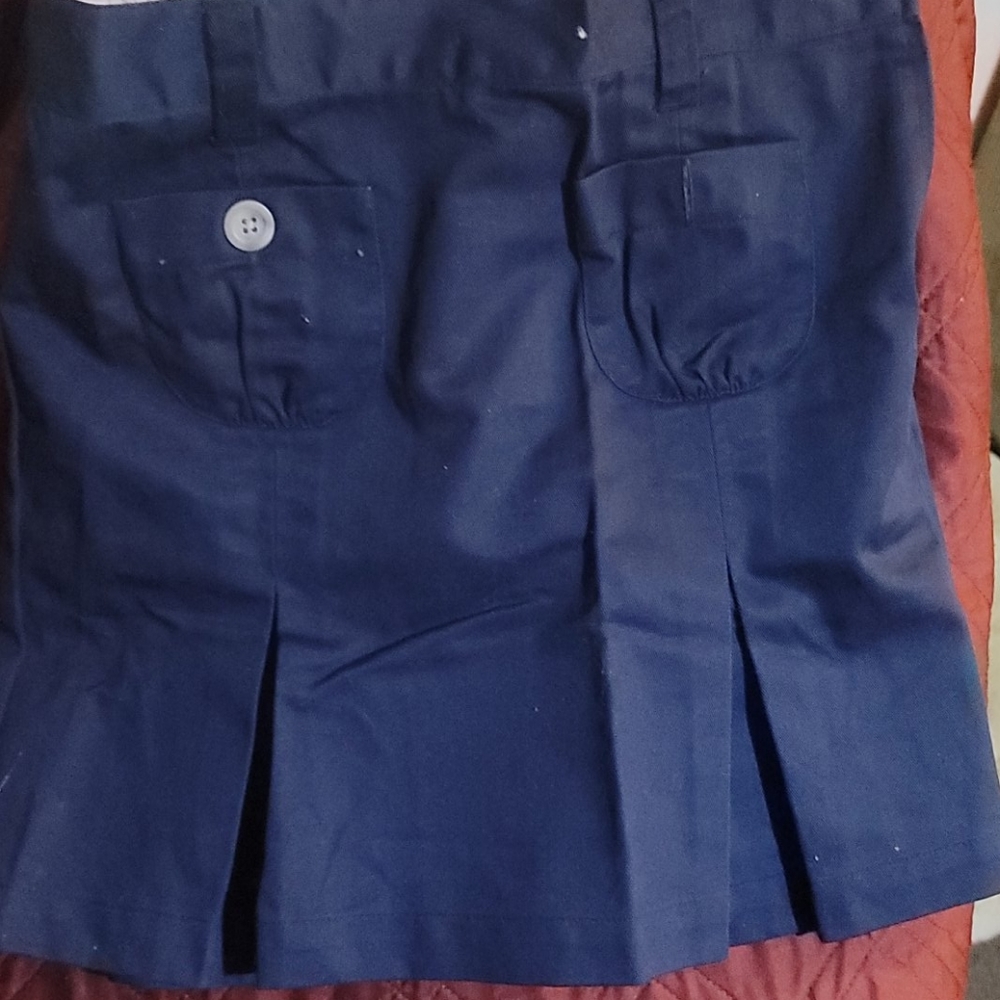 Blue skirt